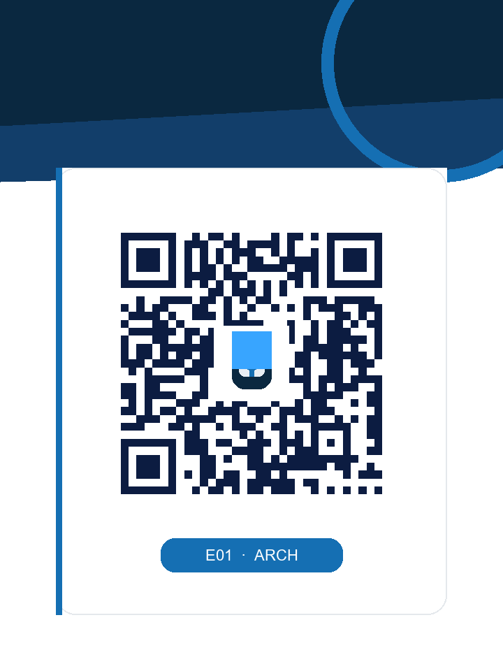 Identificación QR de un ascensor